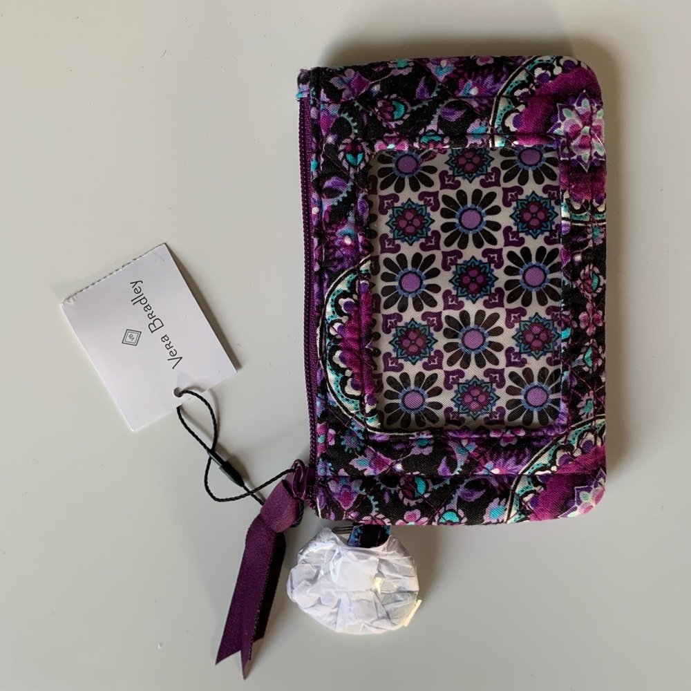 Ver Bradley zip ID wallet